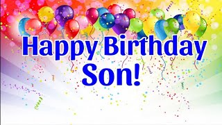 Happy Birthday Dear Son 🎉  Birthday Wishes for Son I Birthday Greetings  Nobel English [upl. by Nreval604]