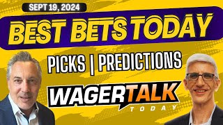 Free Best Bets and Expert Sports Picks  WagerTalk Today  College Football and NFL Picks  919 [upl. by Ryle]