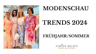 Modenschau Trends FrühjahrSommer 2024 [upl. by Brenda]