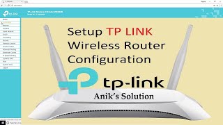 Configure TpLink Wifi Router in Static IP  Latest Video 2021 [upl. by Richards]