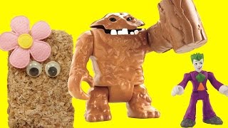 Clayface Gets a Girlfriend amp Eats The Joker  imaginext batman toys [upl. by Albertson884]