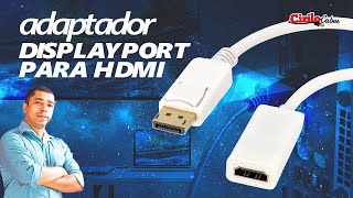 Adaptador Displayport para HDMI [upl. by Annayd]