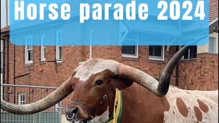 Horse festival street parade in Scone2024vibesvintagecarsviralhorsesaustraliajandjfamilyvlogs [upl. by Dash549]