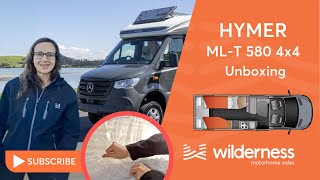 HYMER MLT 580 4x4 Unboxing [upl. by Randi]