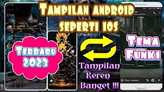 Ubah Tampilan Wa Android Seperti Wa Ios [upl. by Gavan]