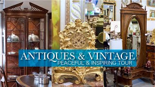 2023 Antiques Vintage Luxury Interior Design Shop Walking Tour Elegant Decor Furniture CLASSIC Home [upl. by Akitan]