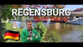 Regensburg Şehir Gezisi  Regensburg City Tour in 7 minutes  Almanya Gezisi [upl. by Xena]