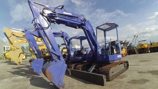 Komatsu PC50 UU  Mini Excavator  Heavy Equipment [upl. by Phillida]