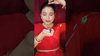 Sindoor look trending viralvideo bollywood song hindisong trending music transition [upl. by Ordisi]