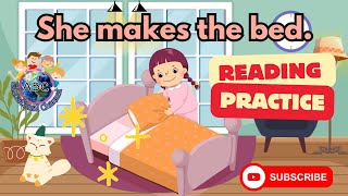 Household Chores for Kids Reading Practice  English Reading English Vocabulary Speaking English [upl. by Mcnair]