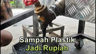 SOK KABEH LOSS  Pembuatan Paving Block dari Sampah Plastik dengan Plastic melter [upl. by Therine]