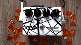 Mxr Flanger EVH 117 Eddie Van Halen Signature demo by Mauro Cordero [upl. by Yentrac]