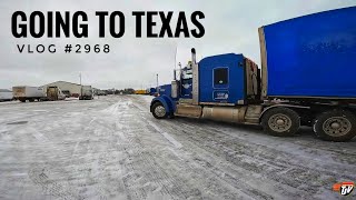 GOING TO TEXAS  My Trucking Life  Vlog 2968 [upl. by Gerta95]