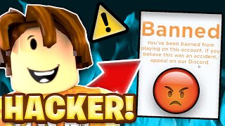 THIS ROBLOX YOUTUBER IS A HACKER BANNED [upl. by Wilek]