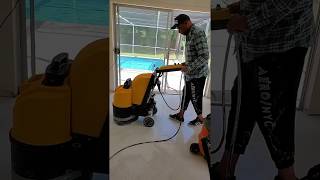 Terrazzo Floor Restoration with top machinery [upl. by Wally37]