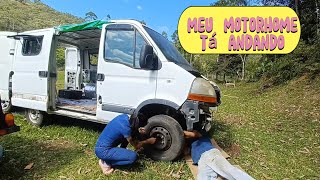 MEU MOTORHOME SE MUDOU Aconteceu um imprevisto Nova garagem da Van Zizinha [upl. by Poler58]