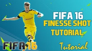 Fifa 16 Shooting Tutorial Finesse Shot InDepth Guide on the AccuracyPlacement Shot [upl. by Averi]