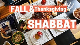 SHABBAT DINNER  FALL THEMED amp KOSHER THANKSGIVING [upl. by Phillis714]