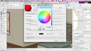 ArchiCAD Tutorial  Material Schemes [upl. by Eldwin]