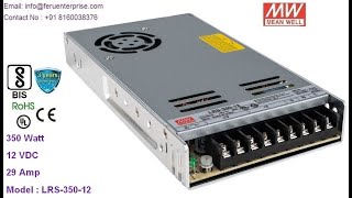 LRS35012 Meanwell SMPS Power Supply [upl. by Hutt]