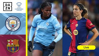 Manchester City vs Barcelona  UEFA Women’s Champions League Matchday 1 Preview Show [upl. by Ebba138]