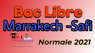 Examen régional Marrakech Safi 2021 إمتحان جهوي [upl. by Regni]