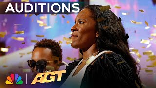 Liv Warfield Receives GOLDEN BUZZER from Simon Cowell For Original quotStarequot  Auditions  AGT 2024 [upl. by Nileuqcaj761]