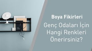 Boya Fikirleri Genç Odaları İçin Hangi Renkleri Önerirsiniz [upl. by Hbaruas]