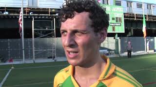 CROSSMAGLEN RANGERS STAR JAMIE CLARKE IN THE BIG APPLE NEW YORK CITY PLAYING FOR LEITRIM NEW YORK [upl. by Jeromy]