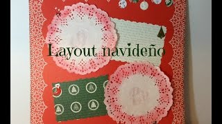 DIY Layout para fotos navideñas [upl. by Faux]