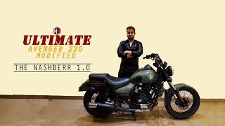 Ultimate Customization of Bajaj Avenger 220 HR Edition Bike  Best modified Avenger so far [upl. by Aneeg768]