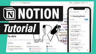 Notion Tutorial Deutsch  Alles was du wissen musst [upl. by Slaohcin765]