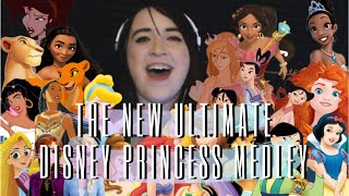 THE ULTIMATE DISNEY PRINCESS MEDLEY 2 25 PRINCESSES 31 SONGS  Charlotte Mednick [upl. by Betthezel]