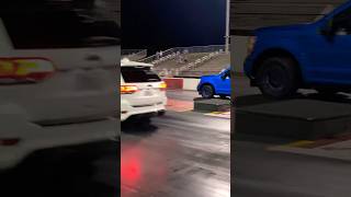 Jeep Trackhawk VS F150 10 Speed [upl. by Shama281]