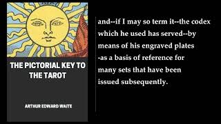 The Pictorial Key to the Tarot By Arthur Edward Waite Audiobook [upl. by Aenitsirhc]