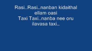 Taxi Taxi Sakkarakatti Lyrics [upl. by Yeclehc]