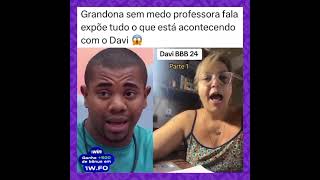 Professora maceta participantes do BBB e defende Davi Britonoticias noticia shortsvideo news [upl. by Rothwell]