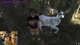 Albino Mule deer NO its Dilute  Thanks Treekiwi for 500Rare EMSPart2 [upl. by Solim]