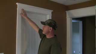 How to Trim a Craftsman Style Door Pt 1 [upl. by Loma686]