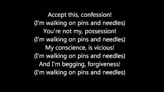 Billy Talent Pins and Needles Lyrics [upl. by Euqnom]