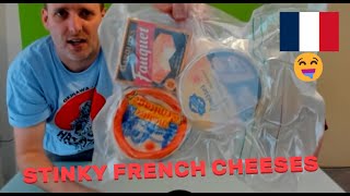 Brits Try Stinky French Cheeses [upl. by Ttegirb]