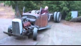 Flathead v12 lincoln zephyr Rat Rod Truckmpg [upl. by Urd]