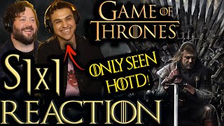 A HotD Fan whos NEVER SEEN Game of Thrones 🤯 GoT S1x1 First Watch REACTION [upl. by Amsa]