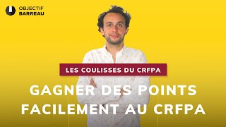 Comment gagner plusieurs points par épreuves facilement au CRFPA [upl. by Anirda]