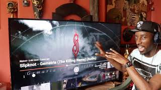 Slipknot  Gematria The Killing Name  Reaction 🇺🇸 [upl. by Annayrb]