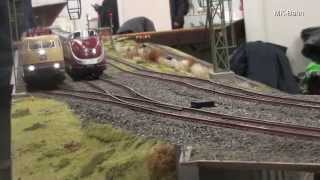 Modellbahn ARGE Hannover Spur 1 auf der IMA Köln 2014 HD [upl. by Vanda]