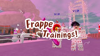 Frappe Roblox Trainings MR POV 4 [upl. by Petit]