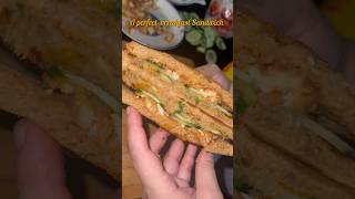 Make Easy Breakfast Sandwich🥪😍 by foodiemoody youtubeshorts breadrecipe breafastrecipe viral [upl. by Amrak]