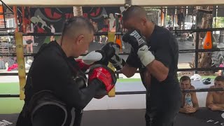 Kostya Tszyu UNLEASHES Legendary Boxing Drills on Tim Tszyu during Vergil Ortiz training camp [upl. by Agnimod]