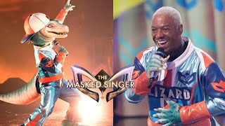 The Masked Singer  Sisqó  Lizard  All Performances and Reveal [upl. by Anselmo]